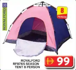 Grand Hyper Market Royalford RF9765 season tent offer