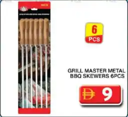 Grand Hyper Market Grill master metal BBQ skewers offer