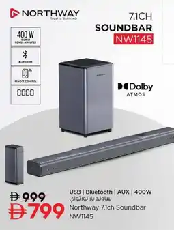 Nesto Northway 7.1ch Soundbar NW1145 offer