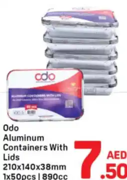 Day To Day Odo Aluminum Containers With Lids offer
