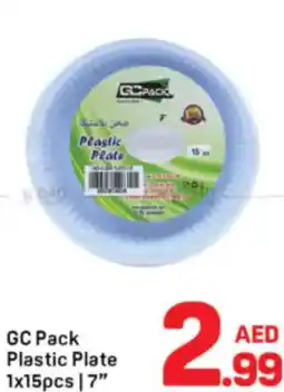 Day To Day GC Pack Plastic Plate offer