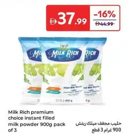 Carrefour Milk Rich premium choice instant filled milk powder offer