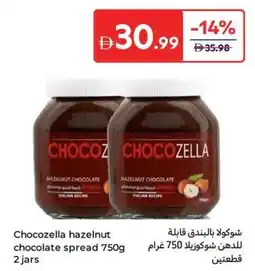 Carrefour Chocozella hazelnut chocolate spread offer