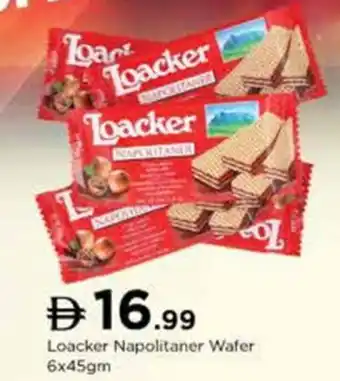 Nesto Loacker napolitaner wafer offer