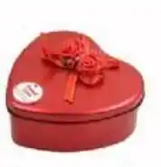 West Zone Supermarket Heart shape tin box offer
