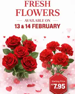 West Zone Supermarket Fresh flowers offer