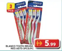 Grand Hyper Market Blanco tooth brush red offer