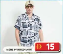 Grand Hyper Market Mens printed shirt offer