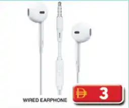 Grand Hyper Market Wired earphone offer