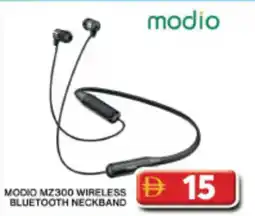 Grand Hyper Market Modio MZ300 wireless bluetooth neckband offer
