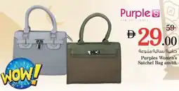 Nesto Purples Women's Satchel Bag offer