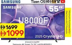 Nesto Samsung 4K Smart TV 55" UA55U8000FU offer