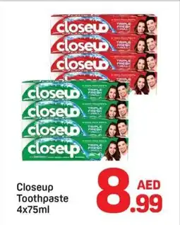 Day To Day Closeup toothpaste offer