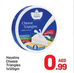 Day To Day Hayatna cheese triangles offer