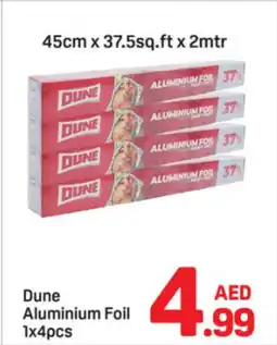 Day To Day Dune aluminium foil offer