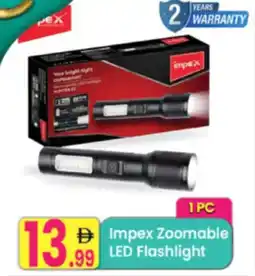 Everyday Center Impex Zoomable Led Flashlight offer