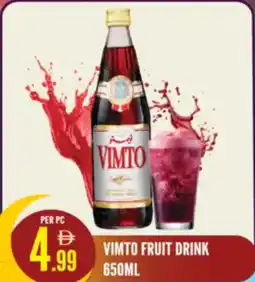 Dream Land Center Vimto fruit drink offer