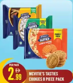 Dream Land Center Mcvitie's tasties cookies pack offer
