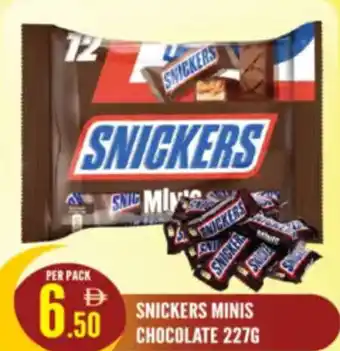 Dream Land Center Snickers minis chocolate offer