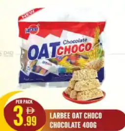 Dream Land Center Larbee dat choco chocolate offer