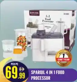 Dream Land Center Sparqil 4 in 1 food processor offer