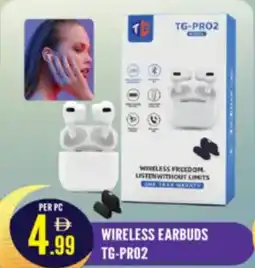 Dream Land Center Wireless earbuds TG-PRO2 offer