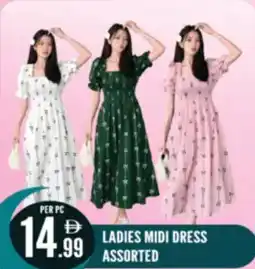 Dream Land Center Ladies midi dress offer