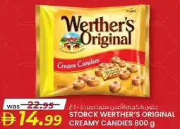 KM Trading Storck werther's original creamy candies offer