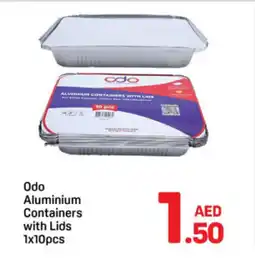 Day To Day Odo aluminium containers with lids offer
