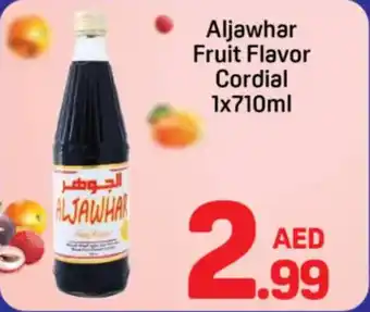 Aljawhar fruit flavor cordial