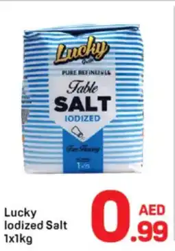Day To Day Lucky lodized salt offer