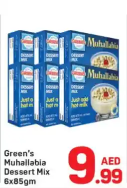 Day To Day Green's muhallabia dessert mix offer