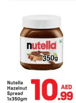 Day To Day Nutella hazelnut spread offer