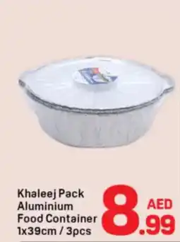 Day To Day Khaleej Pack Aluminium Food Container offer
