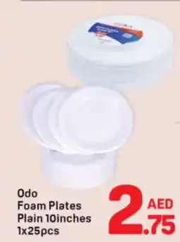 Day To Day Odo foam plates plain offer