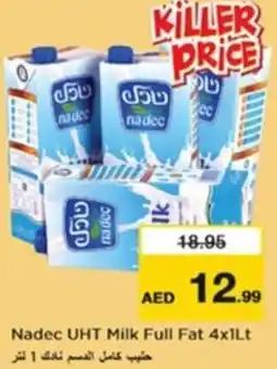 Nesto Nadec UHT Milk Full Fat offer