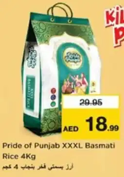 Nesto Pride of Punjab XXXL Basmati Rice offer