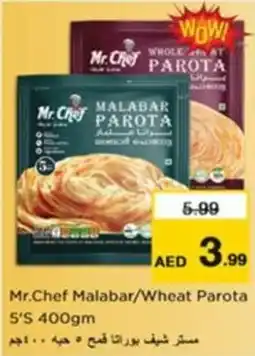 Nesto Mr. Chef Malabar / Wheat Parota offer