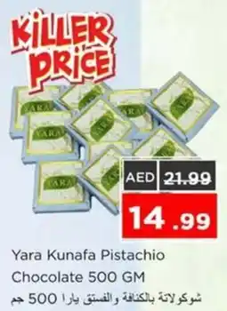 Nesto Yara Kunafa Pistachio Chocolate offer