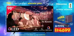 Nesto Hisense 4K QLED Smart TV 98Q6Q offer