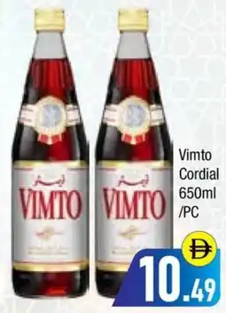 Bluemart Vimto Cordial offer