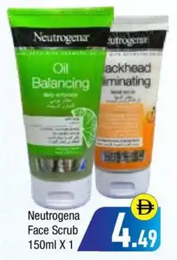 Bluemart Neutrogena Face Scrub offer