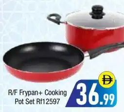 Bluemart R/F Frypan + Cooking Pot Set Rf12597 offer
