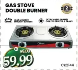 Al Madina Gas stove double burner offer