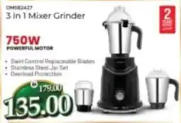 Al Madina 3 in 1 Mixer Grinder OMS82427 offer