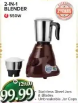 Al Madina 2-in-1 blender offer