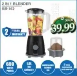 Al Madina 2 in 1 blender SB-162 offer
