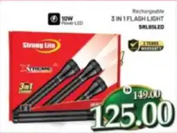 Al Madina Rechargeable 3 in 1 flash light SRL95LED offer