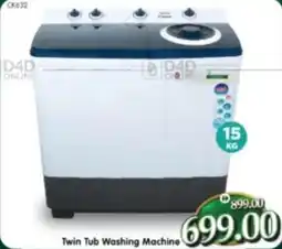 Al Madina Twin tub washing machine CK632 offer
