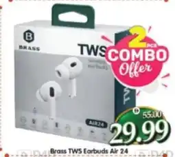 Al Madina Brass TWS Earbuds Air 24 offer